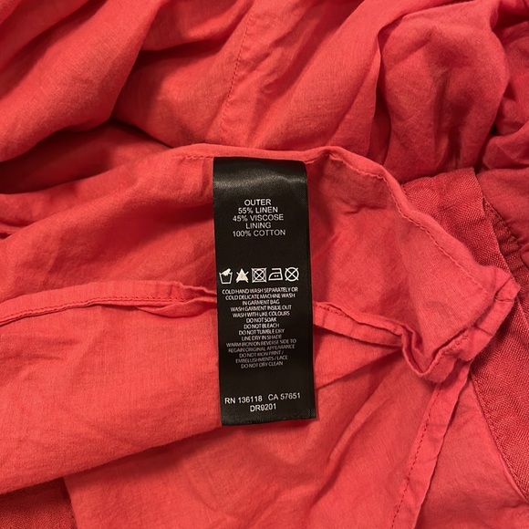 Forever New Mia Tie front button dress, USA 4, pink - Picture 4 of 5